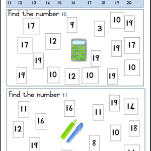 Grade 1 Math Workbook – Hard Copy